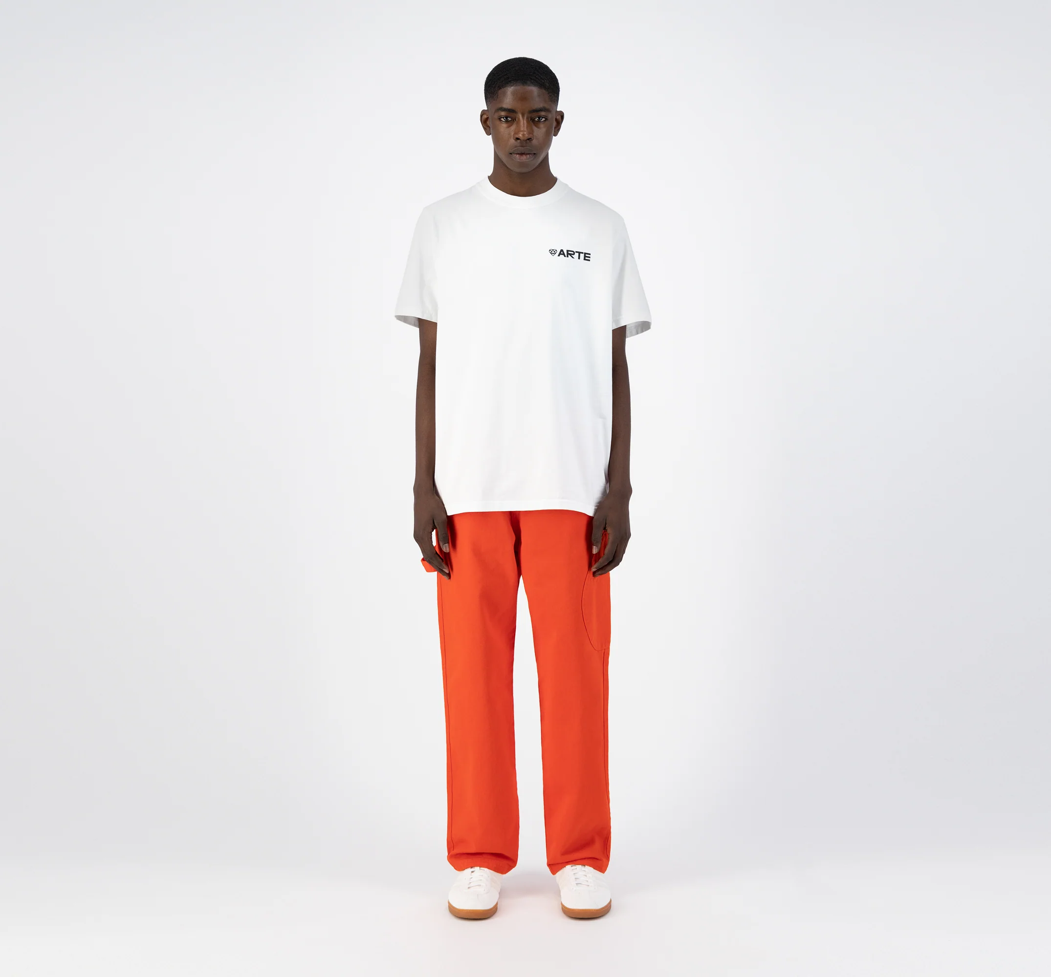 Tzara Heart Logo T-shirt - Blanc - Image 3