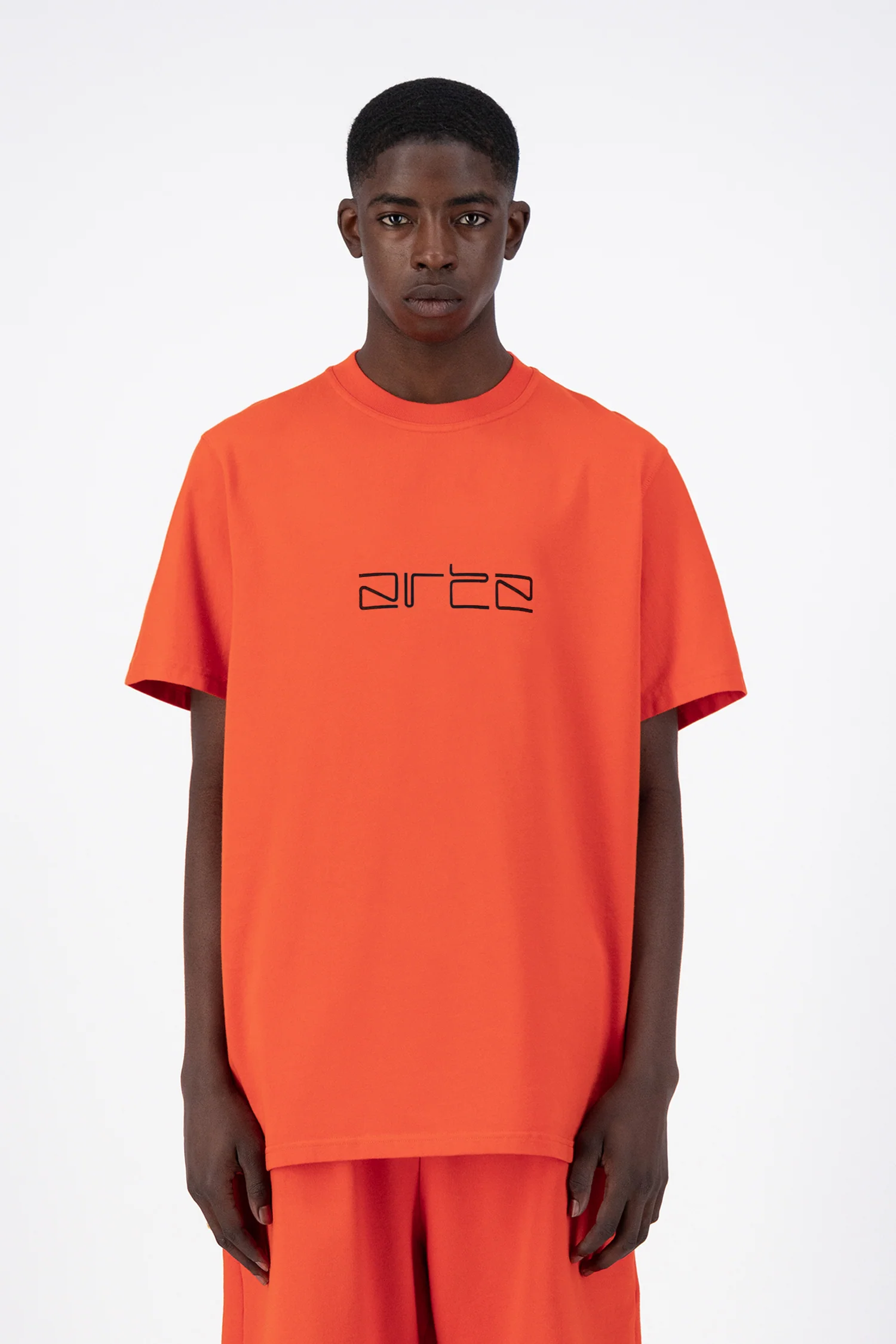 T-shirt avec logo de la ligne Tzara - Rouge - Image 2