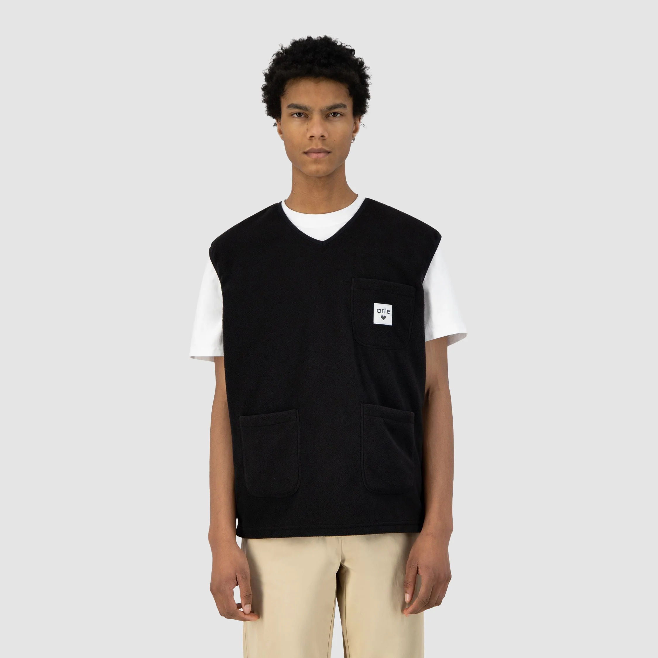 Gilet en tricot Victor - Noir