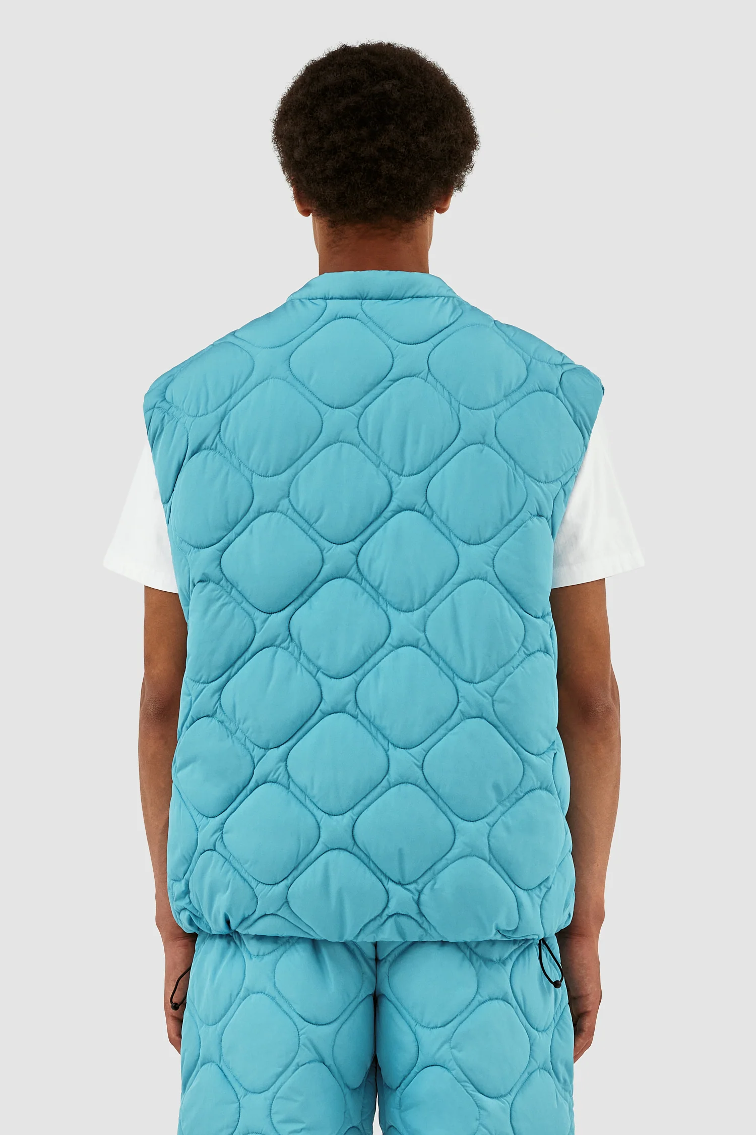 Gilet matelassé Vince - Bleu clair - Image 3