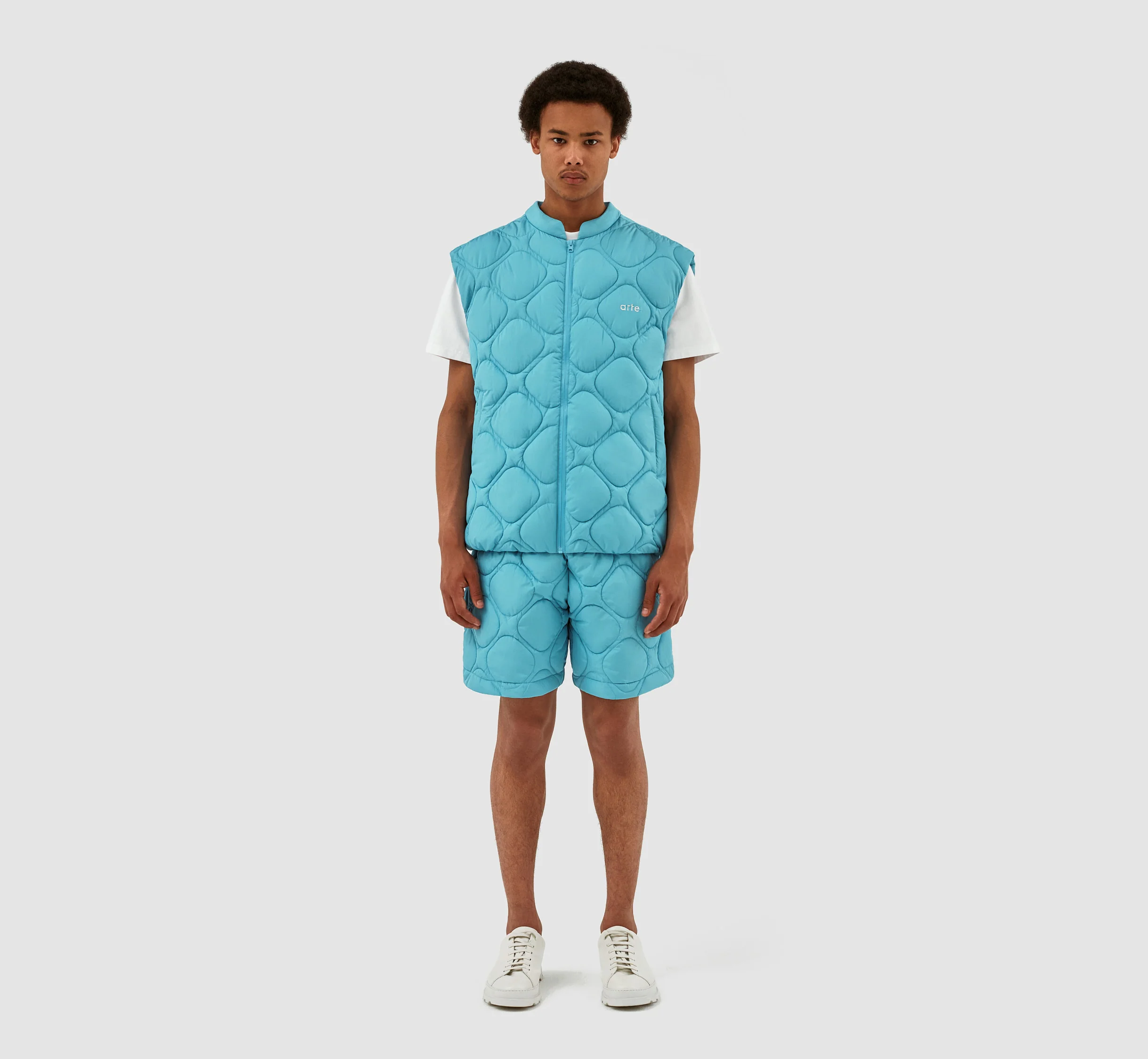 Gilet matelassé Vince - Bleu clair - Image 5