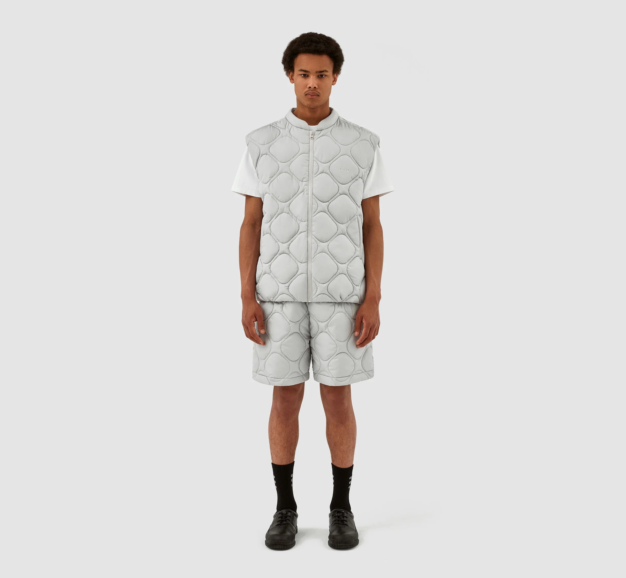 Gilet matelassé Vince - Gris clair - Image 5