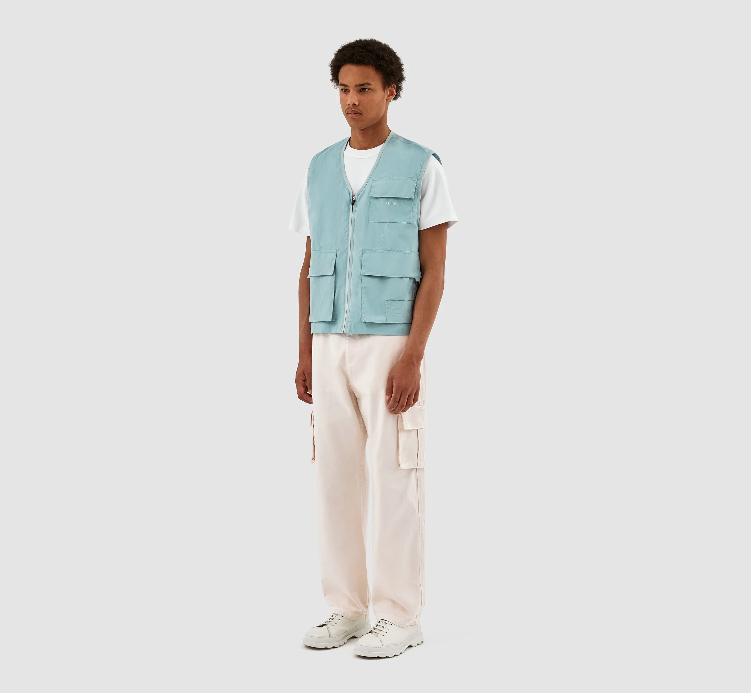 Gilet Vince - Bleu clair - Image 5