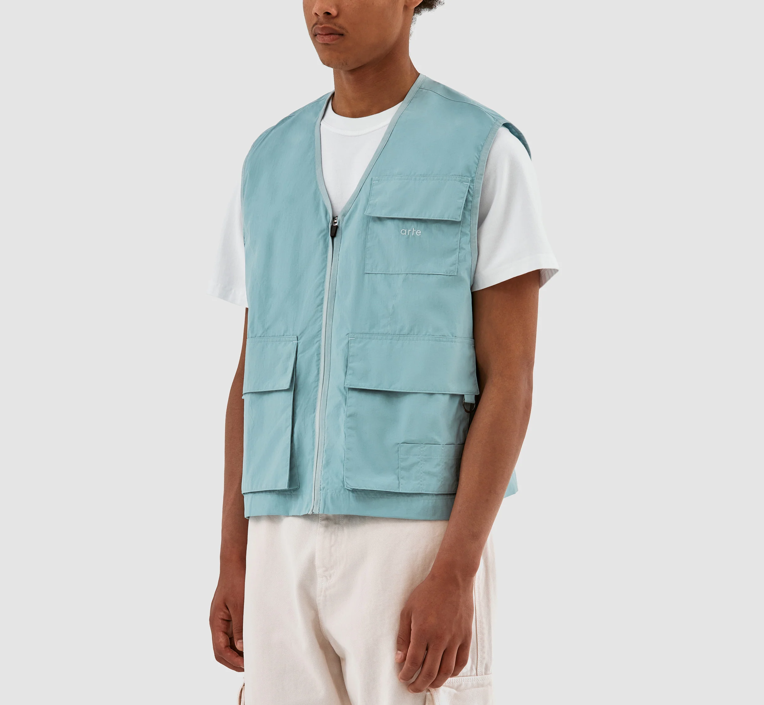 Gilet Vince - Bleu clair - Image 7