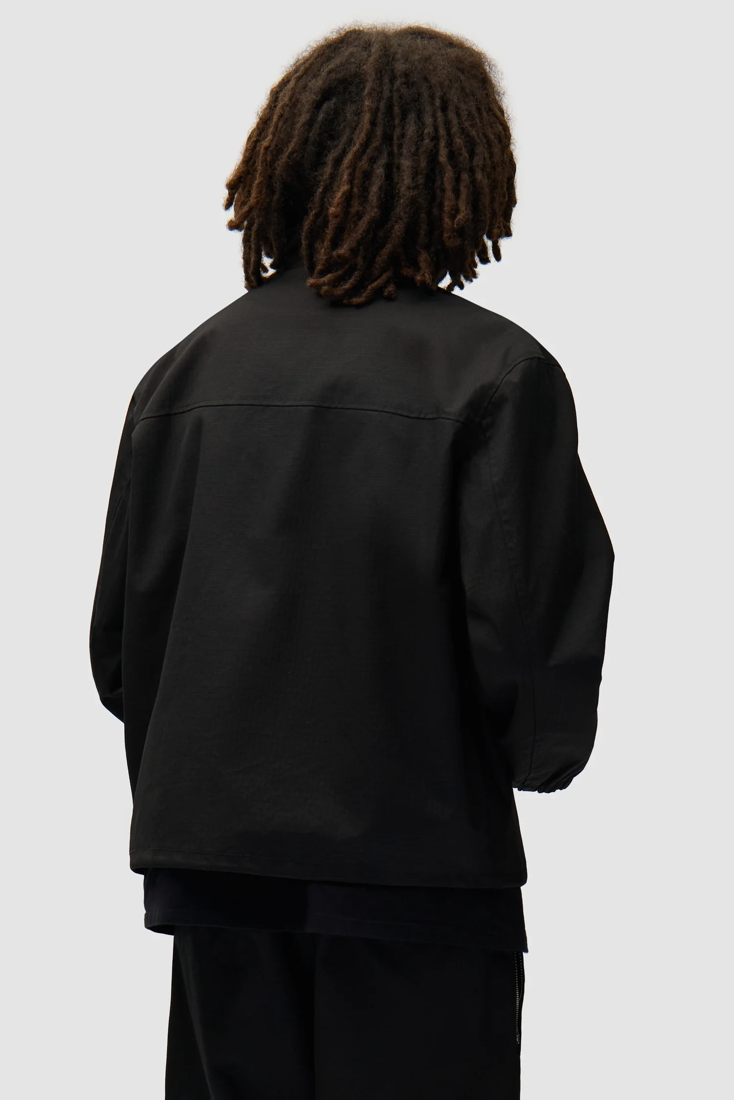 Veste Ripstop cirée - Noir - Image 3