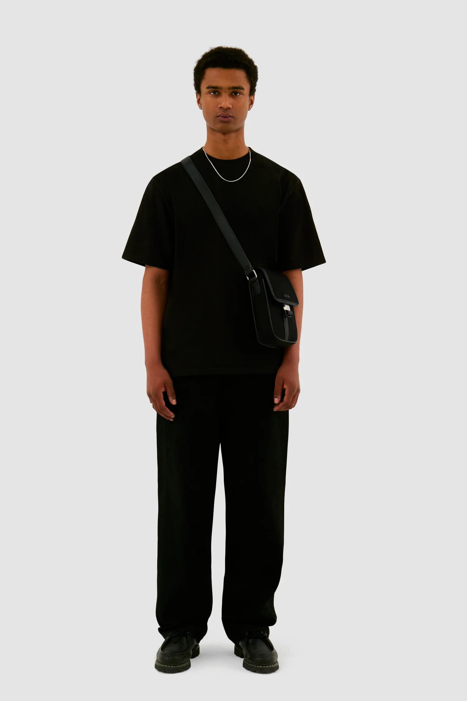 Petit sac en laine - Noir - Image 4