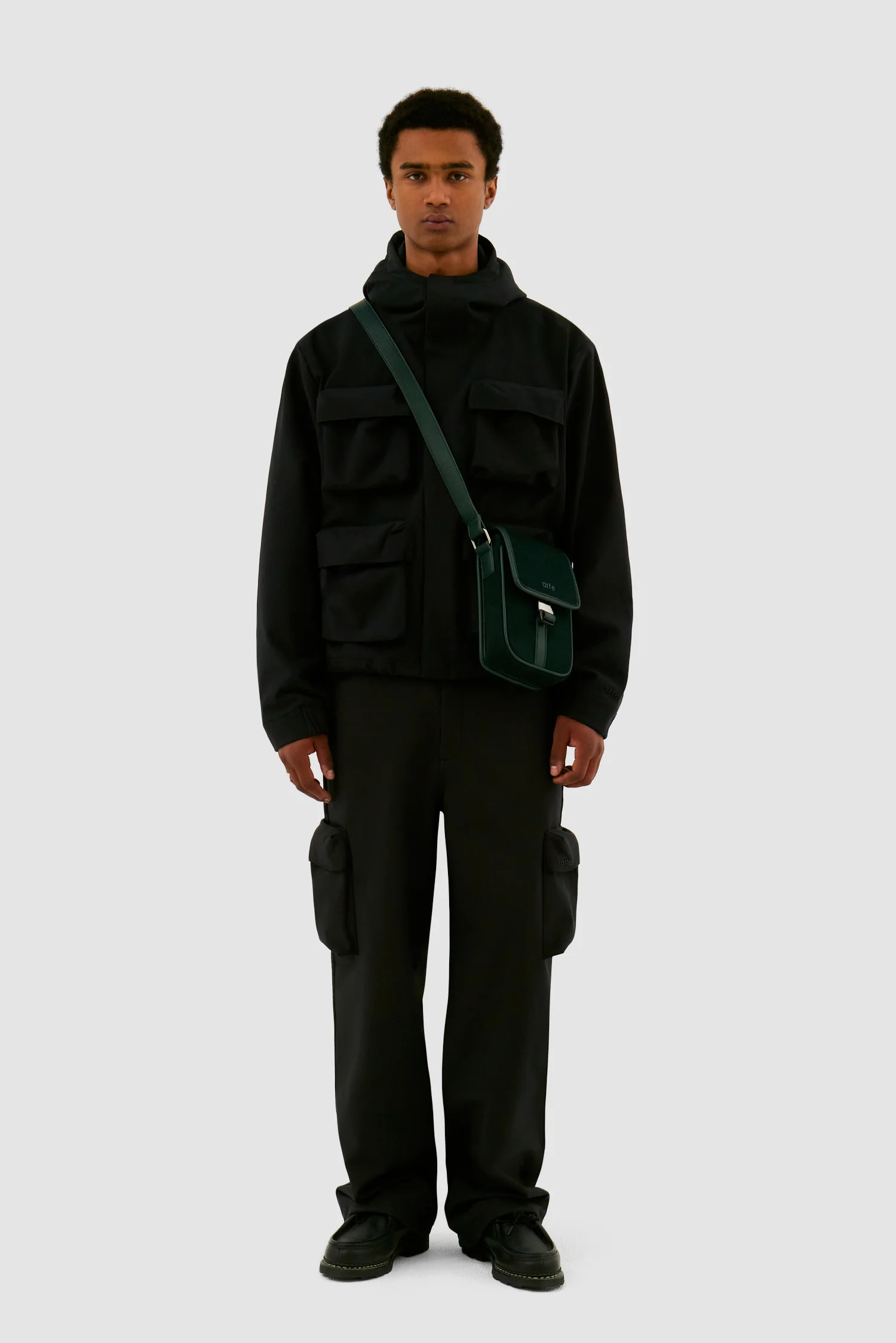 Petit sac en laine - Vert - Image 4
