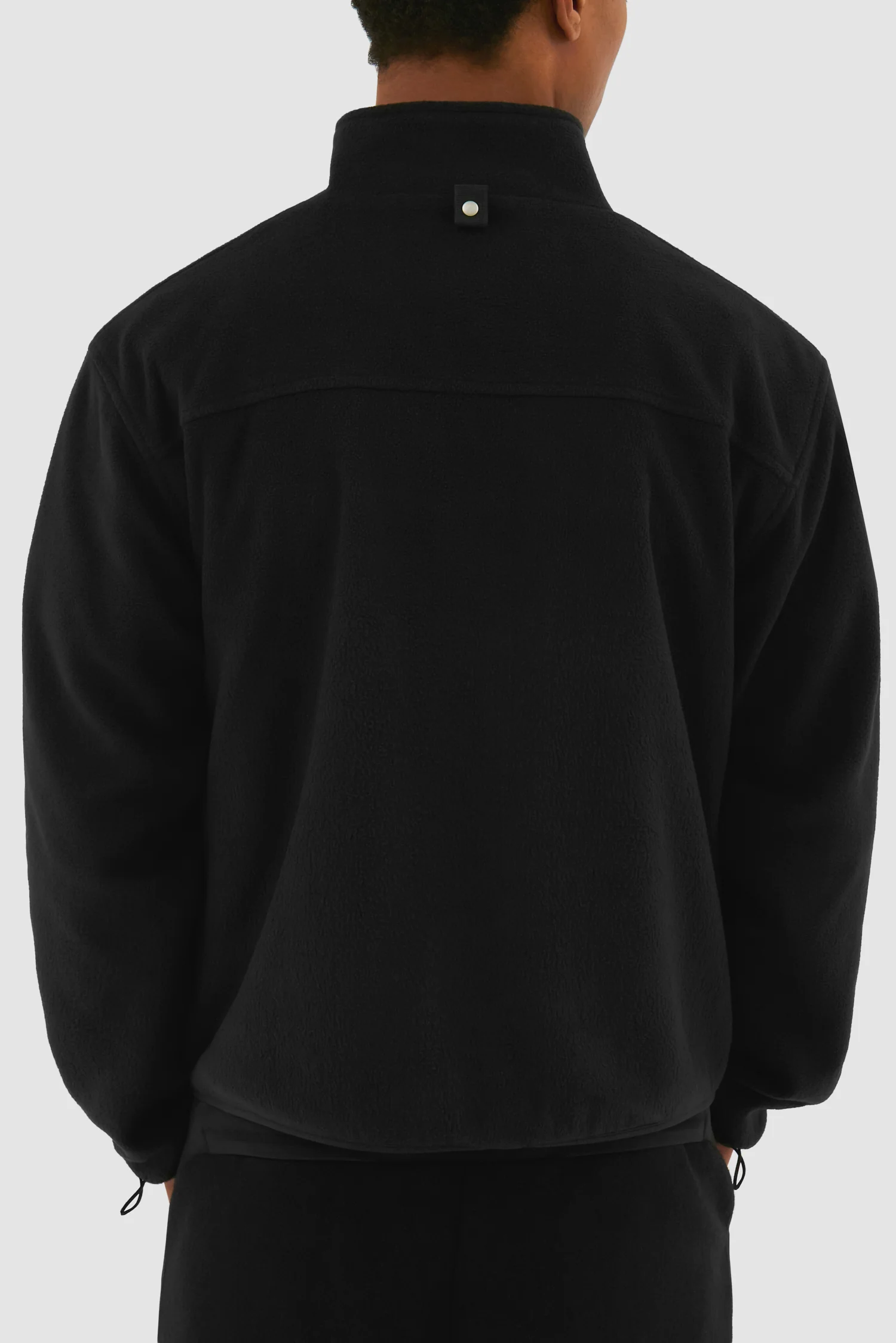Veste technique en laine - Noir - Image 13