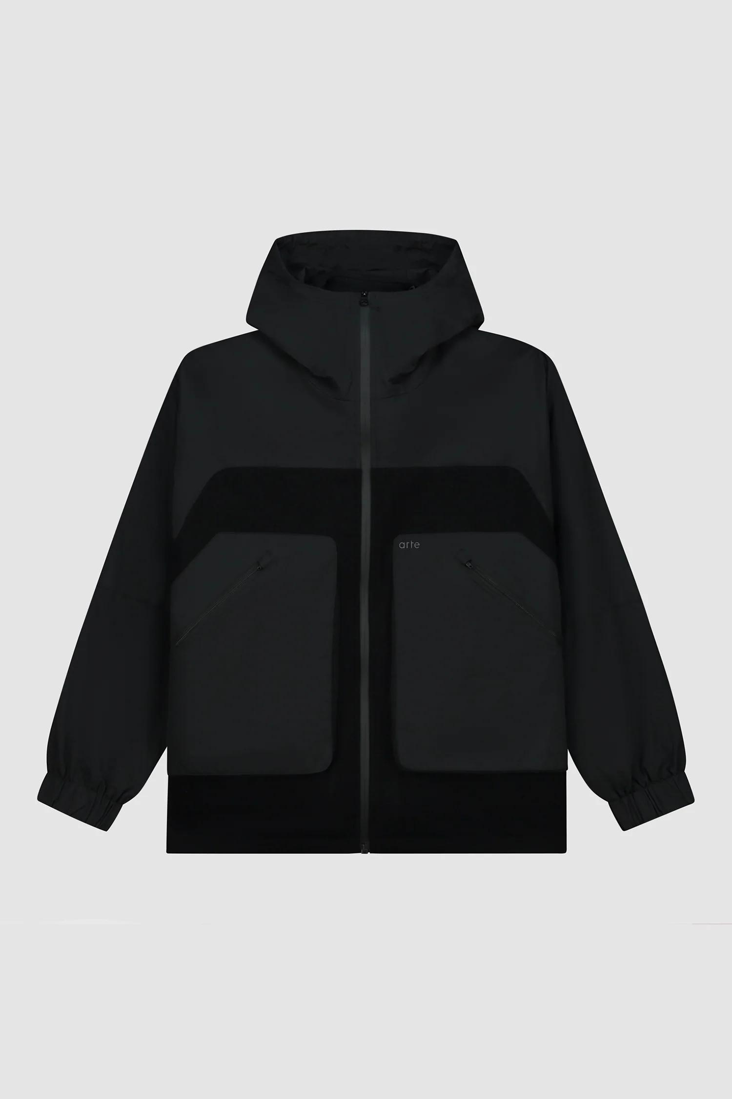 Veste technique en laine - Noir - Image 14