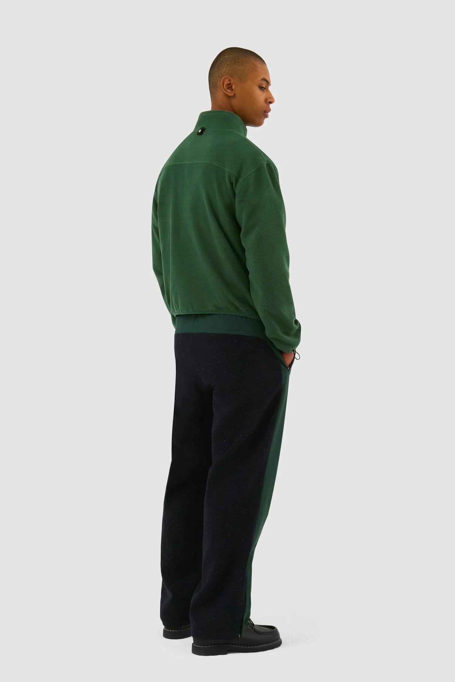 Veste technique en laine - Vert - Image 11