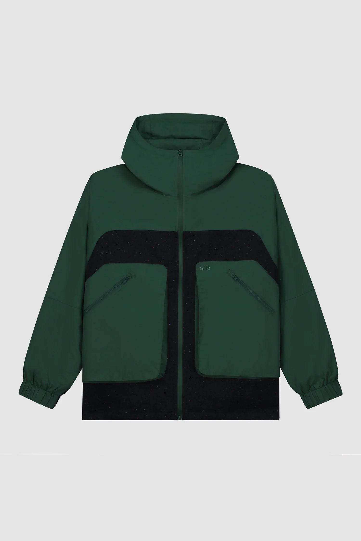Veste technique en laine - Vert - Image 14