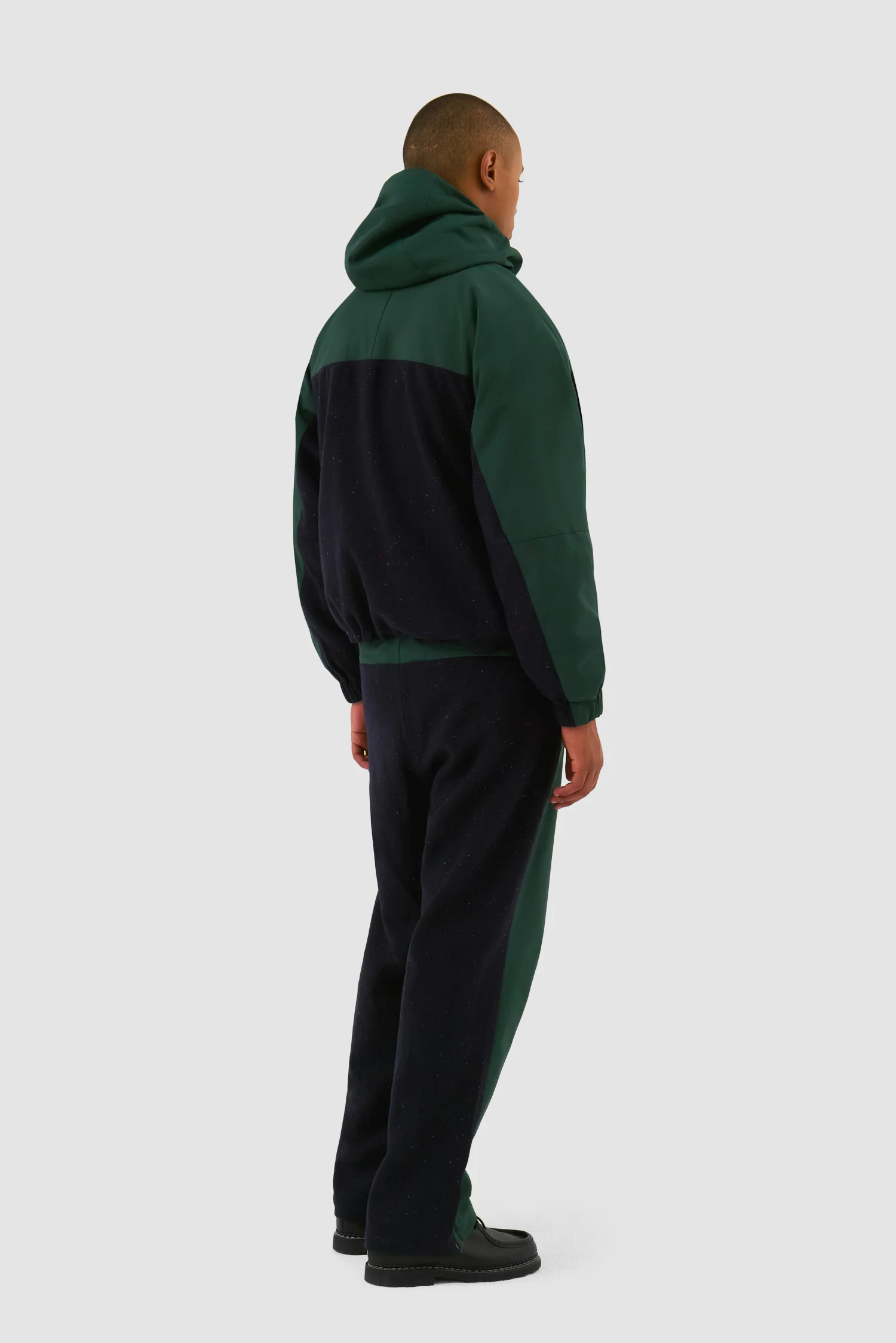 Veste technique en laine - Vert - Image 6