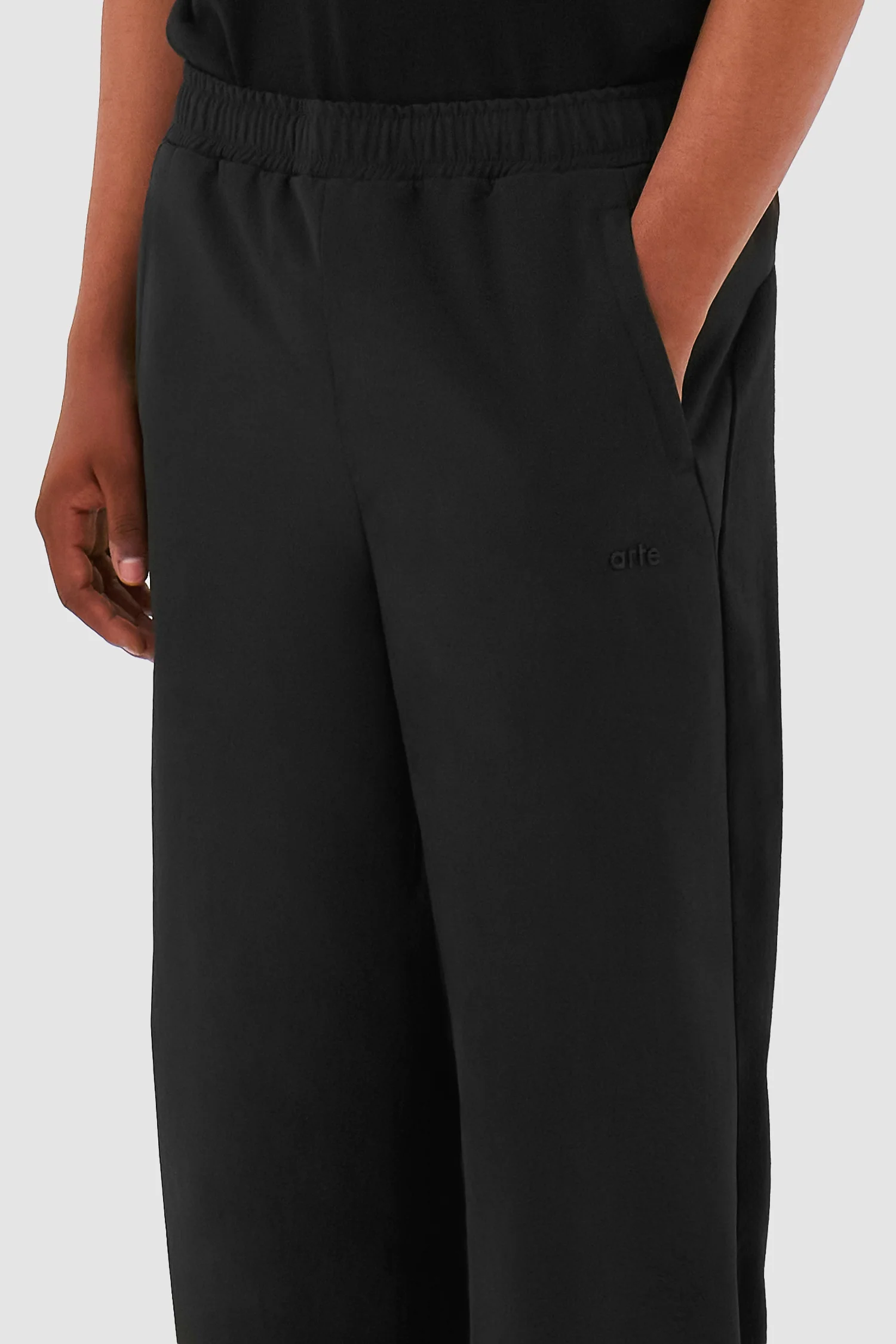 Pantalon technique en laine - Noir - Image 8